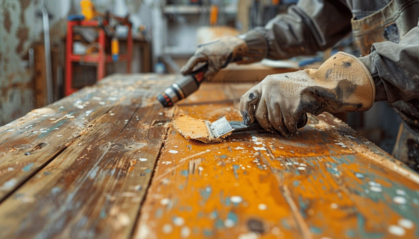 Divers - Guide pratique pour enlever efficacement la vieille peinture sur du bois : techniques, astuces et appareils à utiliser