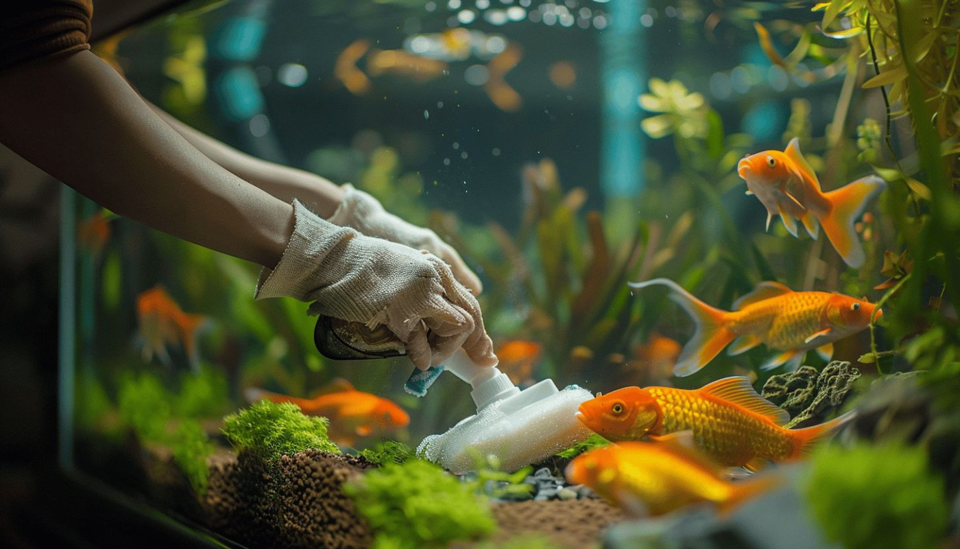 Divers - Guide pratique pour nettoyer efficacement votre aquarium avec des poissons dedans : astuces et produits naturels